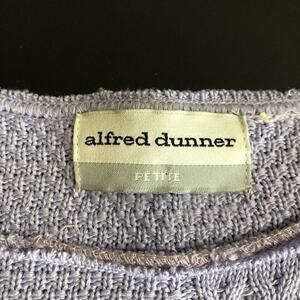Alfred Dunner Sweater Long Sleeve Violet Purple No Size Tag See Measurements